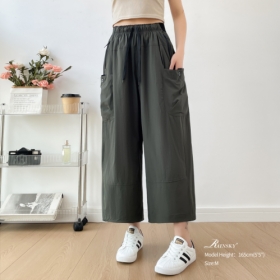 【買一送一】寬管涼感褲30288