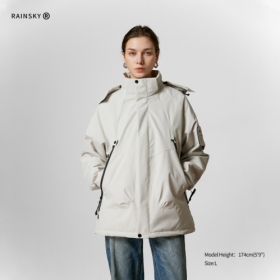 石墨烯輕量衝鋒外套(可拆帽，鋪棉款)NO.2588