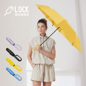 23吋 RainSky樂扣自動開收傘